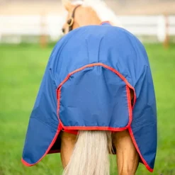 Horseware - Couverture d'extérieur imperméable Mio T/O Lite / rouge 0g Bleu Best