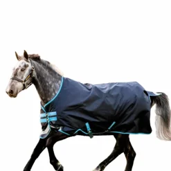 Horseware - Couverture d'extérieur Amigo Bravo 12 Original / turquoise 50g Marine Sale