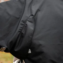 Hot Horseware - Couverture d'extérieur Amigo Bravo Integrated Turnout / titanium grey/ argent 0g Noir