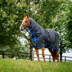 Horseware - Couverture d'extérieur Amigo Ripstop 900 Plus / classic blue 0g Noir Sale