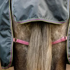 Horseware - Couverture d'extérieur Amigo Hero Ripstop shadow/ rose/ marine 0g Gris