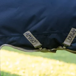 Sale Horseware - Couverture d'extérieur Amigo Bravo Plus Pony Turnout / titanium grey/ argent 250g Marine