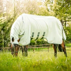 Horseware - Couure d'été anti-mouches Rambo Hoody sauge Vert Outlet