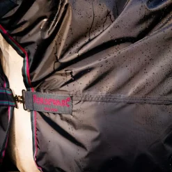 Sale Horseware - Couverture imperméable de monte Rambo Mack in a Sack / marine/ gris Bordeaux
