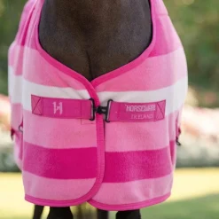 Horseware - Couverture polaire Newmarket Petite witney pink Rose Best
