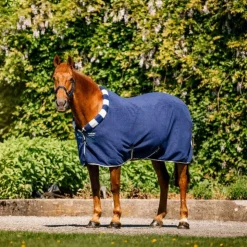 Horseware - Couverture polaire Newmarket Cosy witney navy Bleu Clearance