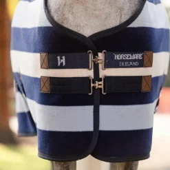 Horseware - Couverture polaire Newmarket Pony witney navy Bleu Clearance