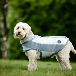 Horseware - Couverture polaire pour chien Newmarket witney charcoal Gris Sale