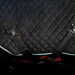 Horseware - Couverture séchante Autumn Cooler / aqua/ argent 50g Noir Sale