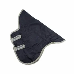 Hot Horseware - Couvre-cou pour couverture de box Amigo Insulator / argent 150g Marine