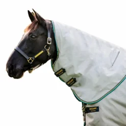 Hot Horseware - Couvre-cou pour couverture Rambo Duo / or/ marine 100g Gris