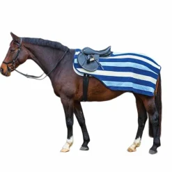 Horseware - Couvre-reins polaire Rambo 0g Marine Discount