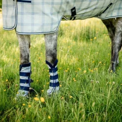 Clearance Horseware - Guêtres anti-mouches Newmarket witney navy Marine