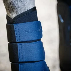 Horseware - Guêtres ouvertes Classic Marine