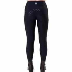 Horseware - Legging d'équitation femme Optifit Winter full grip Noir New