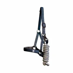 Horseware - Licol et longe Newmarket witney navy Marine Online