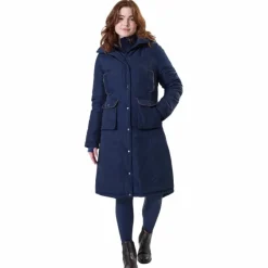 Horseware - Manteau manches longues femme Newmarket Marine Online