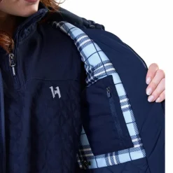 Horseware - Manteau manches longues femme Newmarket Marine Online