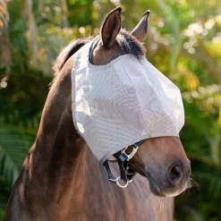 Sale Horseware - Masque anti-mouches No Ears argent/ titanium grey/ argent Gris