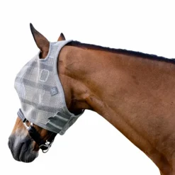 Horseware - Masque anti-mouches sans oreilles Newmarket witney charcoal Gris Best