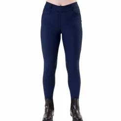 Hot Horseware - Pantalon d'équitation femme Easefit Hybid Marine