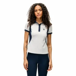 Sale Horseware - Polo manches courtes femme Vital light grey Gris