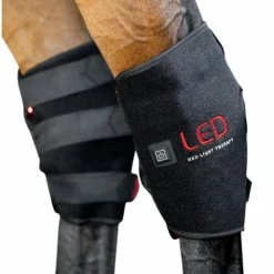 Horseware - Protège-jarret thérapeutique lumière rouge LED (x1) Noir Best