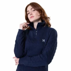 Online Horseware - Sweat manches longues femme Liberty Winter Marine