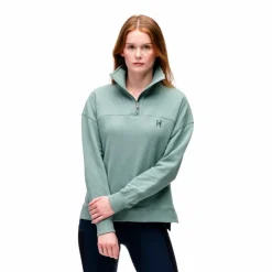 Horseware - Sweat manches longues femme Vitality hw sage Vert Hot