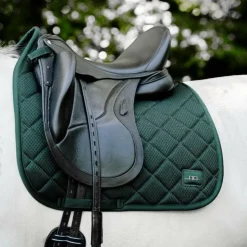 Horseware - Tapis de dressage Alessandro Albanese Performance hunter green Vert Discount