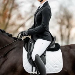 New Horseware - Tapis de dressage Alessandro Albanese Performance Blanc