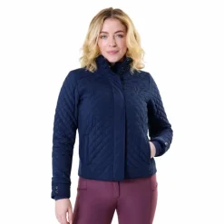 Horseware - Veste manches longues femme Flare Short Marine