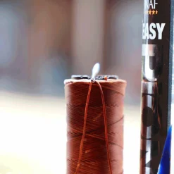 Best Imperial Riding - Fil tressé ciré pour tressage Marron