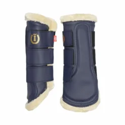Imperial Riding - Guêtres fermées moutons x2 Marine