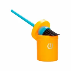 Imperial Riding - Pinceau avec pot / bleu Orange Hot