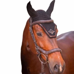 Jump'In - Bonnet écusson losange / choco/ marron Noir Discount