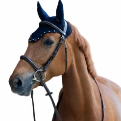 Jump'In - Bonnet pour chevaux Balthazar / diamant Marine