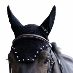 Jump'In - Bonnet pour chevaux Balthazar / diamant Noir Sale
