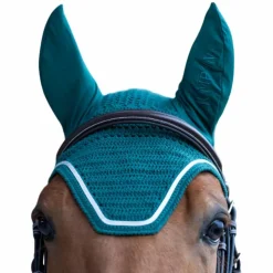 Jump'In - Bonnet pour chevaux Balthazar / lurex Vert Hot