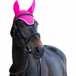 Sale Jump'In - Bonnet pour chevaux Balthazar fuschia/ noir Rose