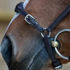 Clearance Jump'In - Bridon muserolle allemande Evolution havane Marron