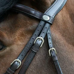 Clearance Jump'In - Bridon muserolle allemande Evolution havane Marron