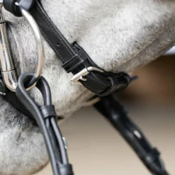 Jump'In - Bridon muserolle combinée Evolution Noir Outlet