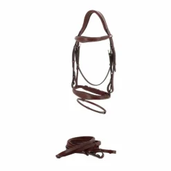 Best Jump'In - Bridon One Bruxelles avec rênes Noisette