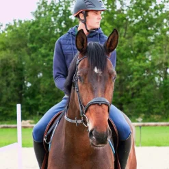 Jump'In - Bridon One Bruxelles avec rênes Noir Discount