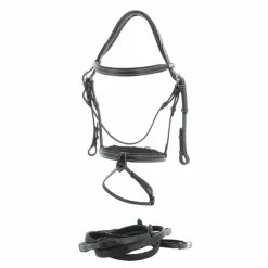 Jump'In - Bridon One London avec rênes Noir Sale