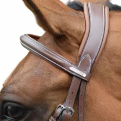 Outlet Jump'In - Bridon One London avec rênes Noisette