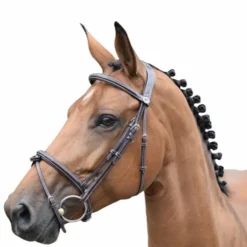 Online Jump'In - Bridon Week Thursday muserolle combinée avec rênes