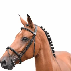 Online Jump'In - Bridon Week Thursday muserolle combinée avec rênes