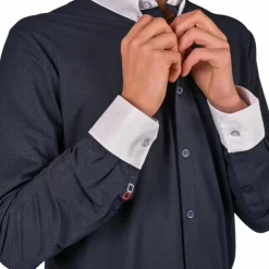 Jump'In - Chemise de concours manches longues homme Félix Marine Clearance